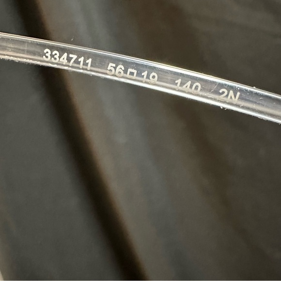 Michael Kors Women's Sunglasses with Crystal Accents - Clear and Silver - Picture 11 of 11